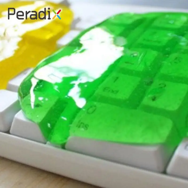 Dépoussiérage Nettoyage Colle Gel Visqueux Glace Pour Clavier D'ordinateur Portable De Voiture Magique Slime