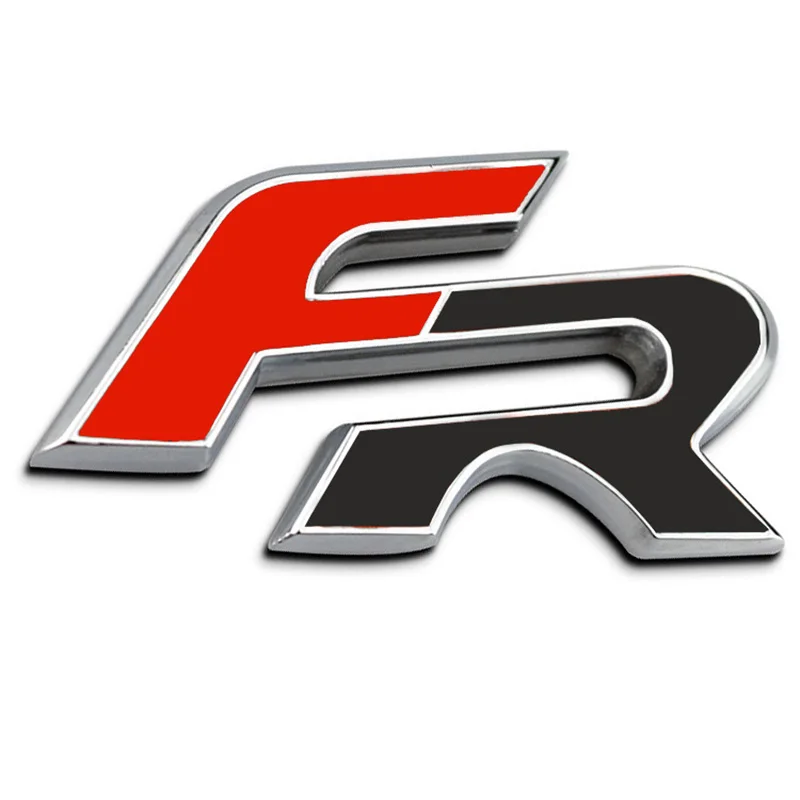 3D металлические FR автомобильные наклейки, эмблема на задний багажник, значок, наклейки для Seat Leon Ateca Arona Ibiza Altea Cupra Formula FR, логотип для стайлинга автомобилей аксессуары для машины