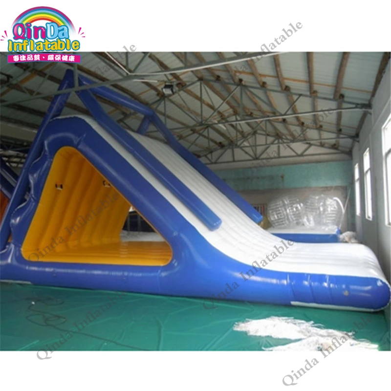 floating inflatable water slide 77