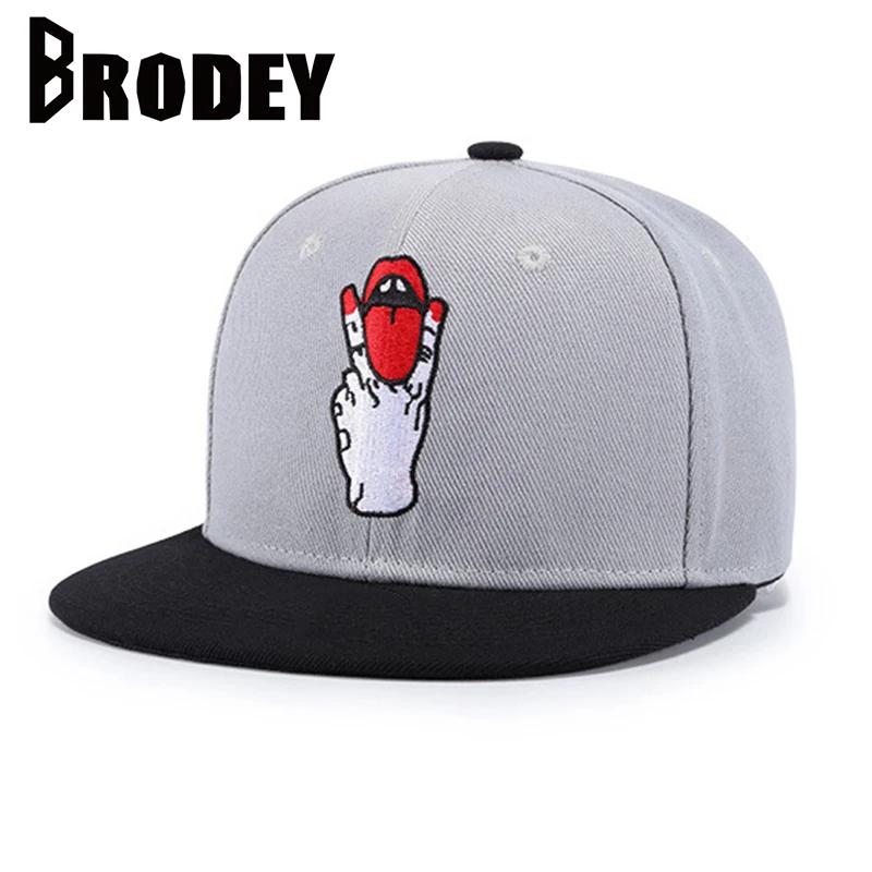 Мультяшная вышивка хип-хоп бейсболка с колпаком бейсболка для мужчин и женщин хлопковая Повседневная Кепка s Женская шапка для девочек мужские кепки в стиле хип-хоп