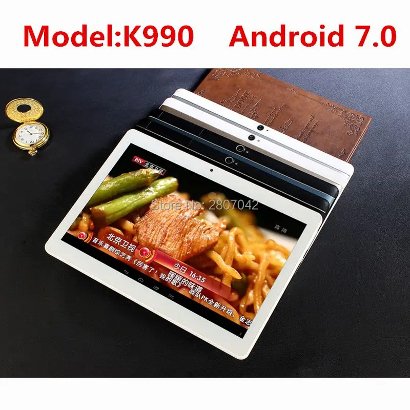 4G LTE K990 1920x1200 Android 7.0 Tablet PC Tab 10.1 Inch IPS Octa Core 4GB + 64GB Dual SIM Card Phone Call 10.1 4G LTE K990 1920x1200 Android 7.0 Tablet PC Tab 10.1 Inch IPS Octa Core 4GB + 64GB Dual SIM Card Phone Call 10.1
