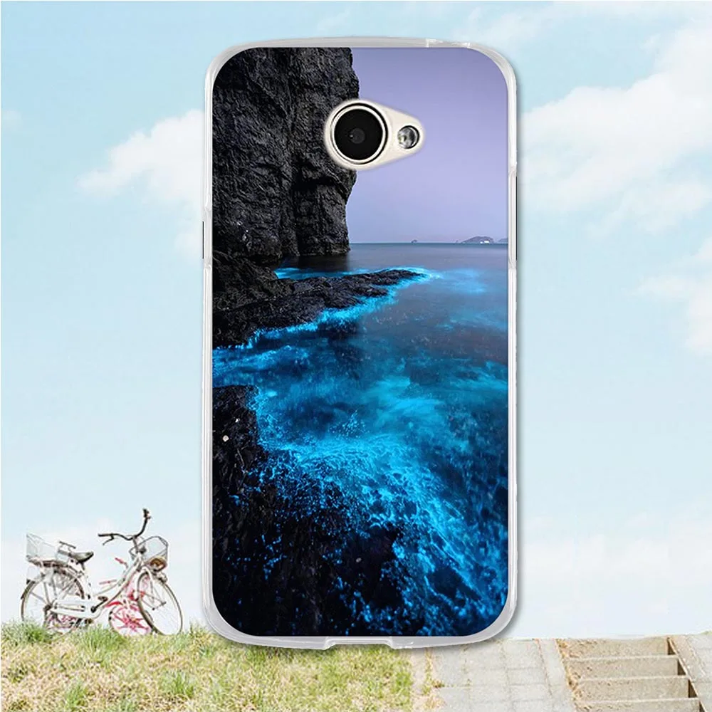 TPU Soft Cases For LG K5 Transparent Printing Drawing Silicone Phone