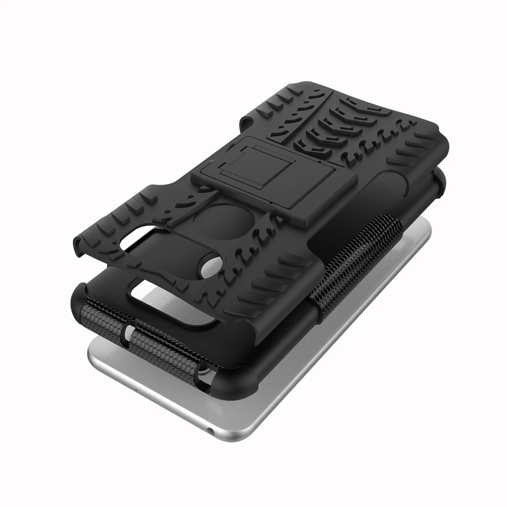 TPU + PC двойной Protetive для lg K4 K8 2017 K10 K20 случаях флип стоя X POWER стиль G4 играть G6 G7 |