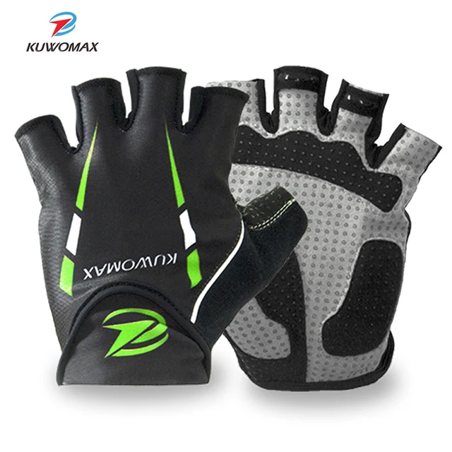 US $10.99 2019 KUWOMAX MTB Cycling Gloves Half Finger Gel Men Women's Summer Bike Sports Silicone Anti-Slip B