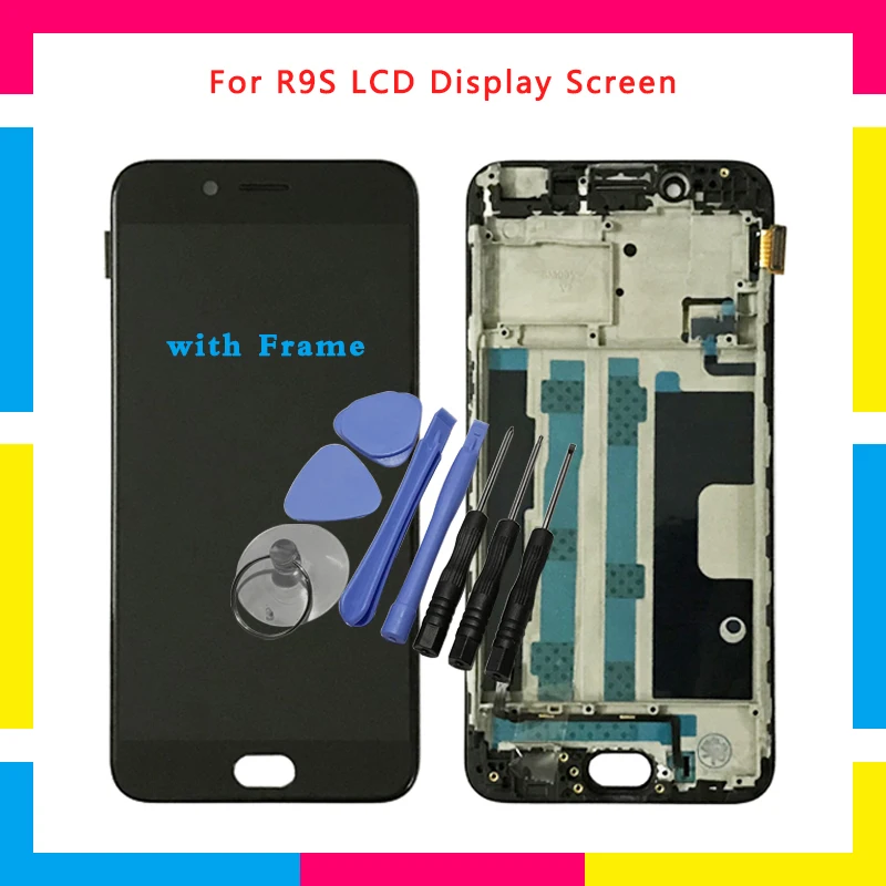 

LCD Display Screen With Touch Screen Digitizer Assembly For OPPO R9S Replacement