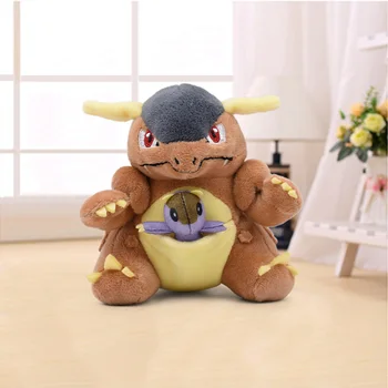 

5'' 13cm Cartoon Cute Small Kangaskhan Soft Plush Toy Doll Anime Stuffed Animals Peluche Doll Toys Kids Children Christmas Gift