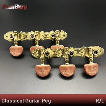 

Left Right Classical Guitar String Tuning Pegs Machine Heads Tuners Keys Part 3L3R Professional Guitar Accessories Dropship