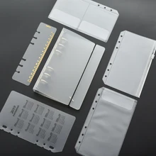 MaoTu, ПВХ, А5, А6, спираль, записная книжка, твердый переплет, с отрывными листами, дневник, аксессуары, кольцо, связывающее, наклейка, сумка для хранения и органайзера