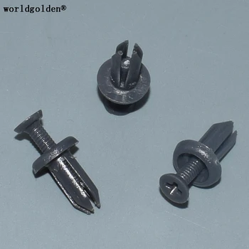 

worldgolden 100pcs Front Bumper Panel Push-type RetainerToyota#90467-05090-B1(9046705090B1),90467-05090(904670509