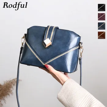 

Fashion retro small cross body messenger bag women's 2020 vintage mini leather crossbody shoulder bag female black blue brown