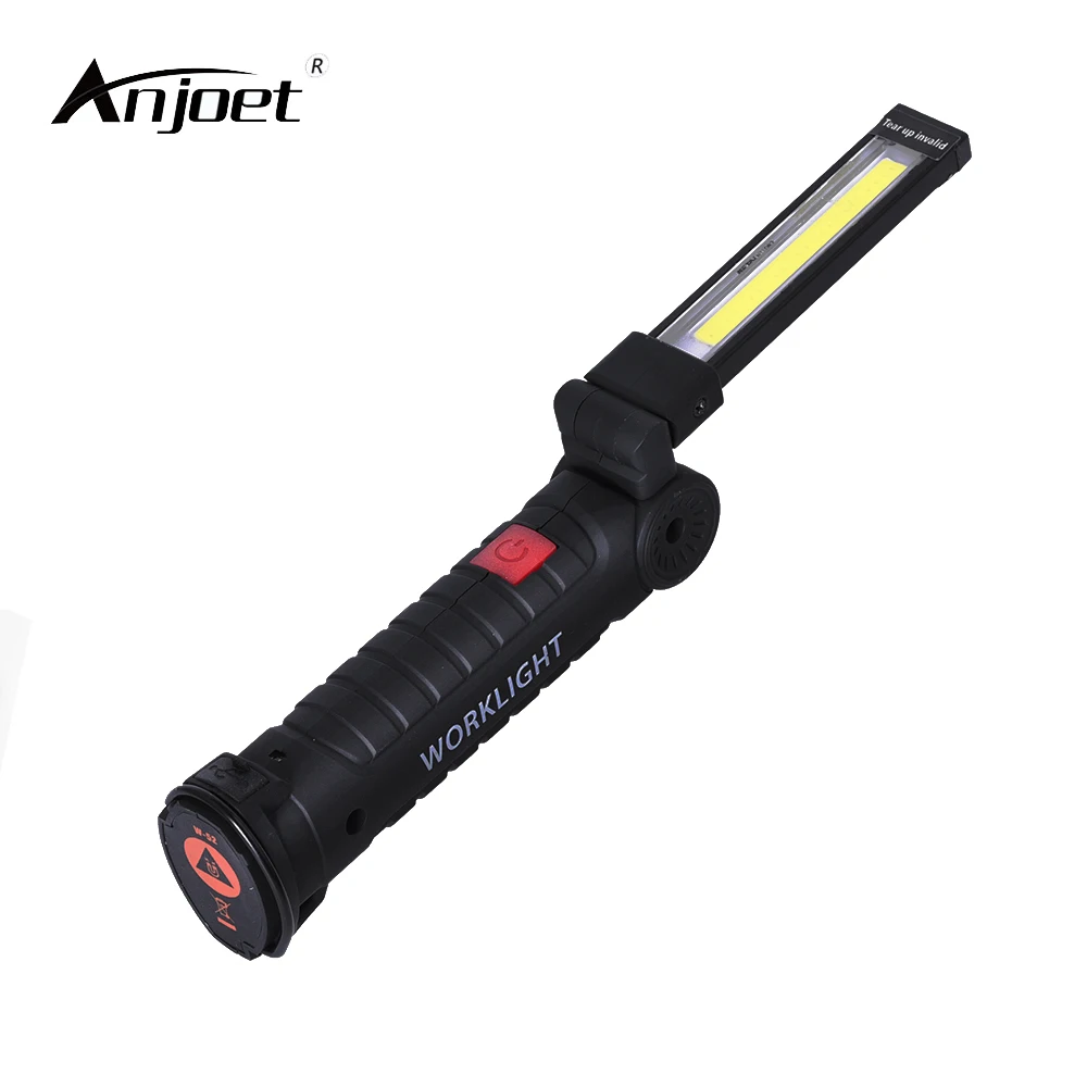 ANJOET Working Light USB Rechargeable LED Light Slim Bar