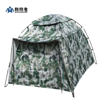 

New Ultralight Waterproof 420D Oxford 1-2 Person Large Space Singly Layer Thicken Camouflage Three-season Outdooor Camping Tent