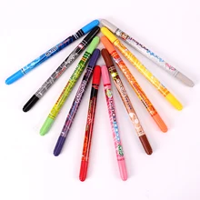 10 шт. Детские можно мыть мелки модные с двойной головкой художественные ручки для рисования Детские акварельные ручки школьные принадлежности для рисования