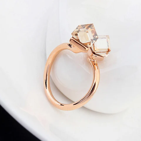 Большая рекламная акция Роскошные Кристаллы Geniune от Swarovski Cube Свадебные