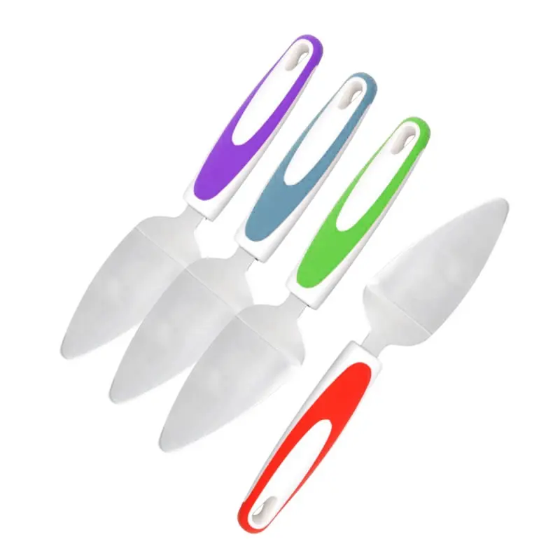  Stainless Steel Small Pizza Serving Peel Cake Cutter Spatula Cheese Shovel Scraper Cream Icing Smoo