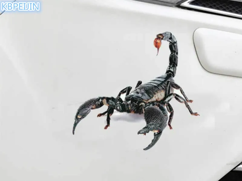 

Car Sticker 3D Simulation Animals Spider Gecko Scorpions for SUBARU Forester Outback impreza Legacy XV Forester 2014 accessories
