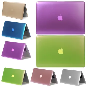 

For Apple New Macbook Air Pro Retina 11" 12'' 13" 15" 11.6" 13.3" 15.4" with Touch Bar Metallic Color Army Hard Cover Shell Case