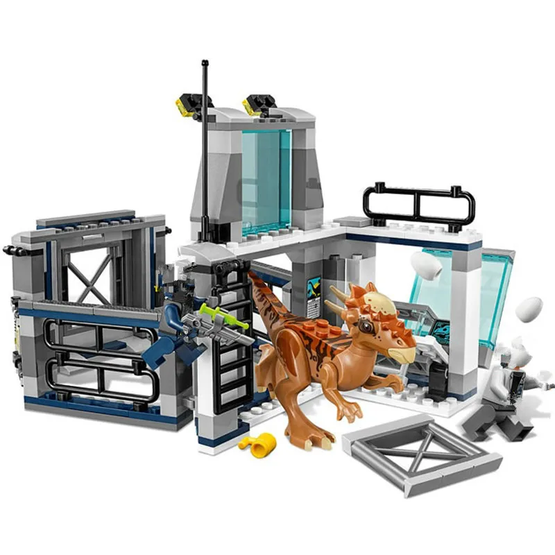 Продажа 75927, мир Юрского периода, строительные блоки, мир Юрского периода, прорыв, наблюдение, палуба, лаборатория, строительный блок, совместимые иг...