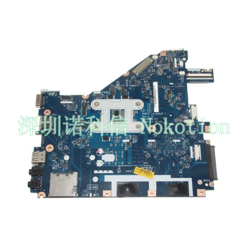 Материнская плата NOKOTION для ноутбука Acer aspire 5742 5733 5742Z 5733Z MBRJY02002 определенное