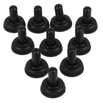 

Black Mini Toggle Switch Rubber Resistance Boot Cover Cap 6mm Waterproof Lid Lot Pack of 10