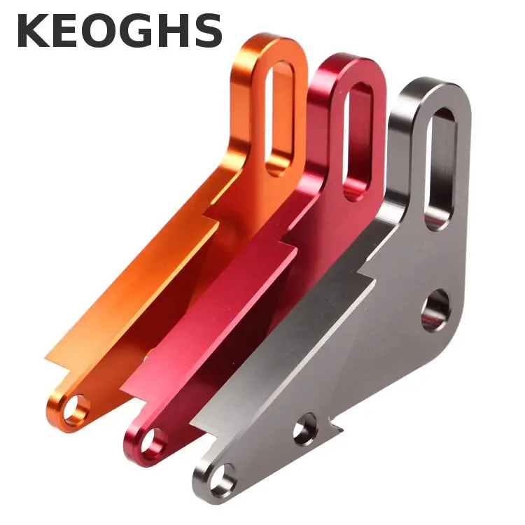 

Keoghs Motorcycle Rear Brake Caliper Bracket For 220mm Brake Disc For Rpm/adelin/hf6 4 Piston Brake Caliper For Yamaha Scooter