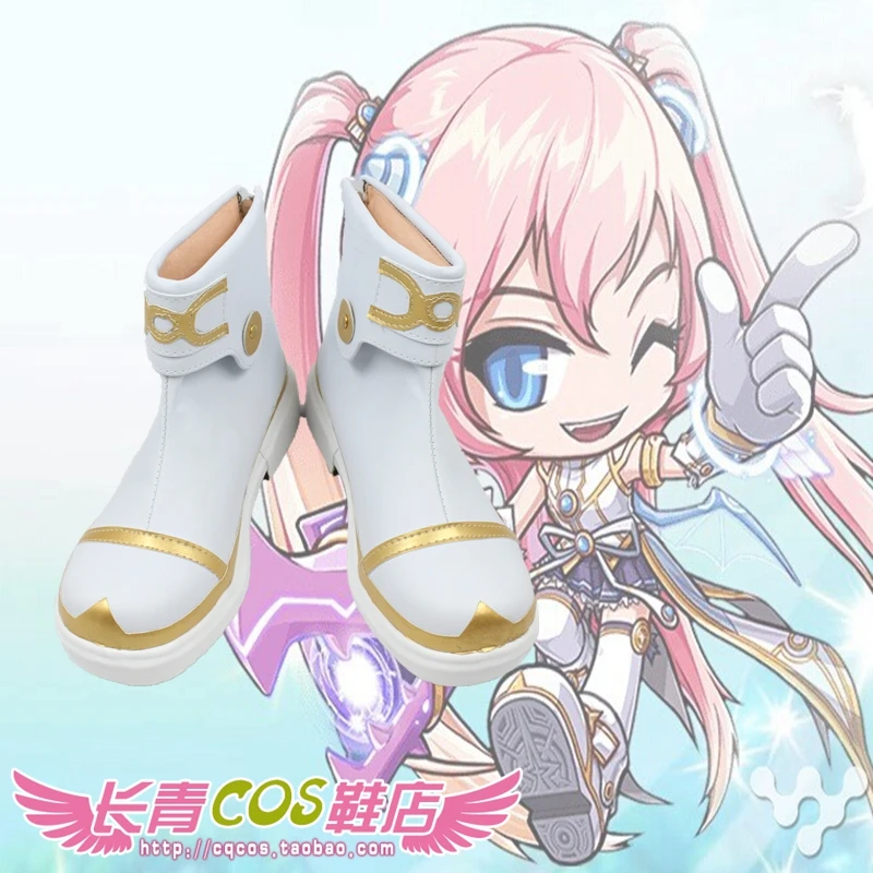 

Online MapleStory Angelic Buster cosplay Shoes Boots Custom Made 4945