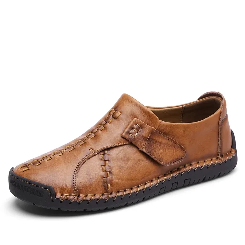 

Luxury Casual Shoes Men Oxfords Genuine Cow Leather Flat Driving Shoe Moccasins Slip on Italian Shoes for Men