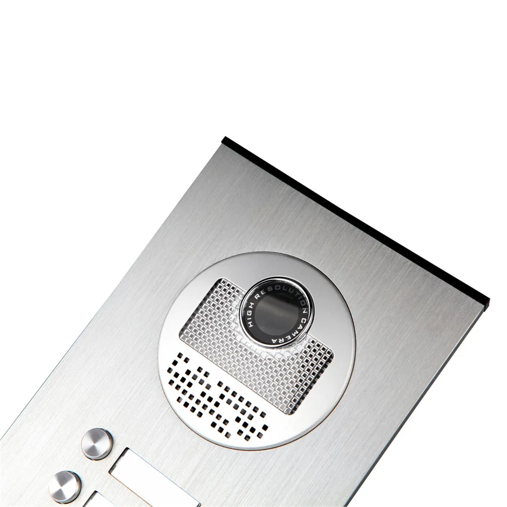 2018 Новый видеодомофон ID карты открытый станции 4-цвет провода видео-телефон двери для 3-квартиры видеофонная дверная система