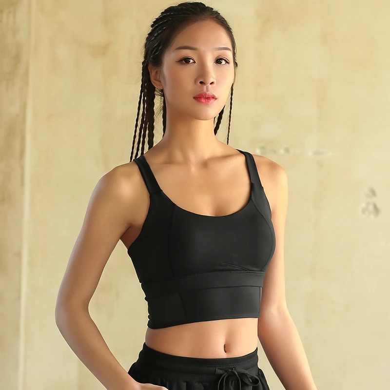 cropped gym vest