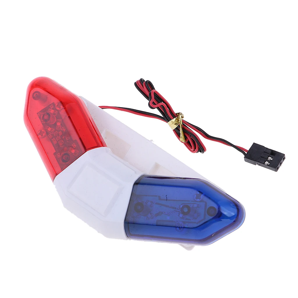 1/8 1/10 RC Car Trucks LED Police Light Warning Lighting for Redcat HSP D90 Traxxas