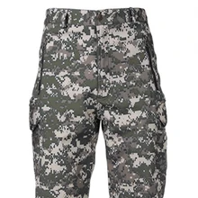 Открытый скрытень Акула кожа мягкая оболочка Камуфляж водонепроницаемый мужские брюки ACU L