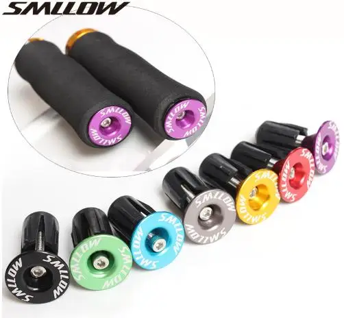 

1 Pair Bike Handlebar End Plugs Aluminum MTB Road Bicycle Handlebar Grips High Quality Cycling Handle Bar Cap Stoppers Bicicleta