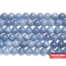 8 мм натуральный камень ангелит Круглые бусины 6 8 10 мм выбрать размер 1" нить SAB15