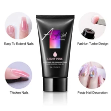 Modelones 30g Crystal Extend UV Nail Gel Extension Builder Led Gel Nail Art Gel Lacquer Jelly Acrylic Builder UV Nail Poly Gel