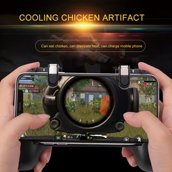 

Pubg Mobile gamepad android Pubg Controller for Mobile Phones L1R1 Handle Radiator Mobile Power for Fire Button Android IOS