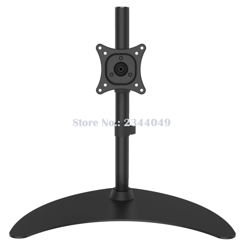

Aluminum Alloy Full Motion 10"-24" Monitor Holder Table Desk Stand 450mm Height 15kgs Loading