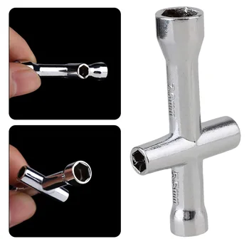 

Mini M2 M2.5 M3 M4 Screw Nut Hexagonal Cross Wrench Sleeve Maintenance Tool 4 Size Car Cross Sleeve Wrench