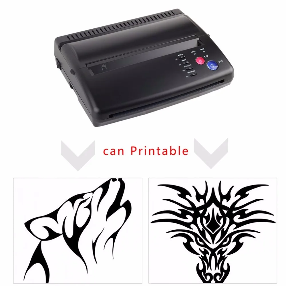 

Professional Tattoo Tool Drawing Design Tattoo Thermal Stencil Maker Copier Tattoo Transfer Machine Printer Transfer Paper Top