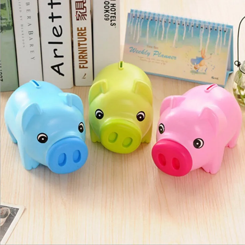 Money Box Pig Shape boxes toy piggy banks gift kids money boxes For Coin Piggy Bank Money Saving