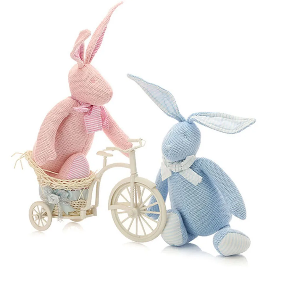 2018 Cute wool tie the Rabbit Doll Baby Soft Plush Toys For Children Bunny Sleeping Mate Stuffed &ampPlush Animal | Игрушки и хобби