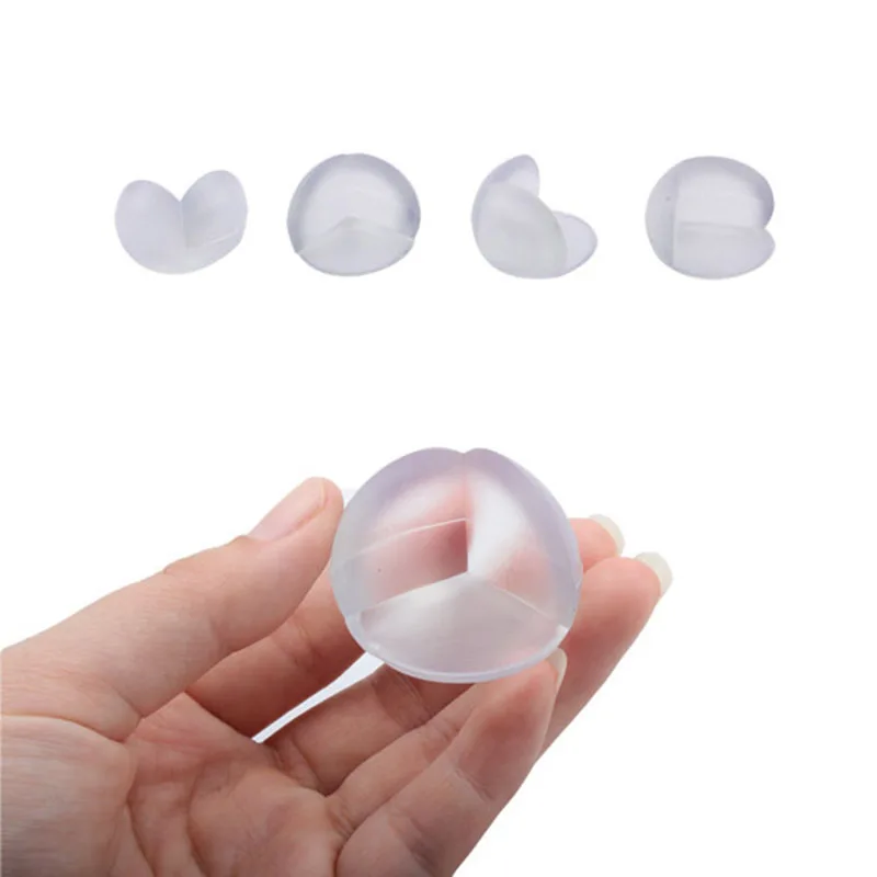 

4pcs/set Baby Safety Table Rubber Corner Protectors Transparent Anti-Collision Angle Protection Cover Edge Corner Guard Security