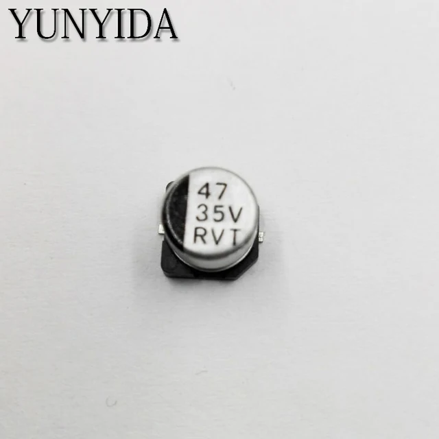 SMD Aluminum Electrolytic Capacitor 6