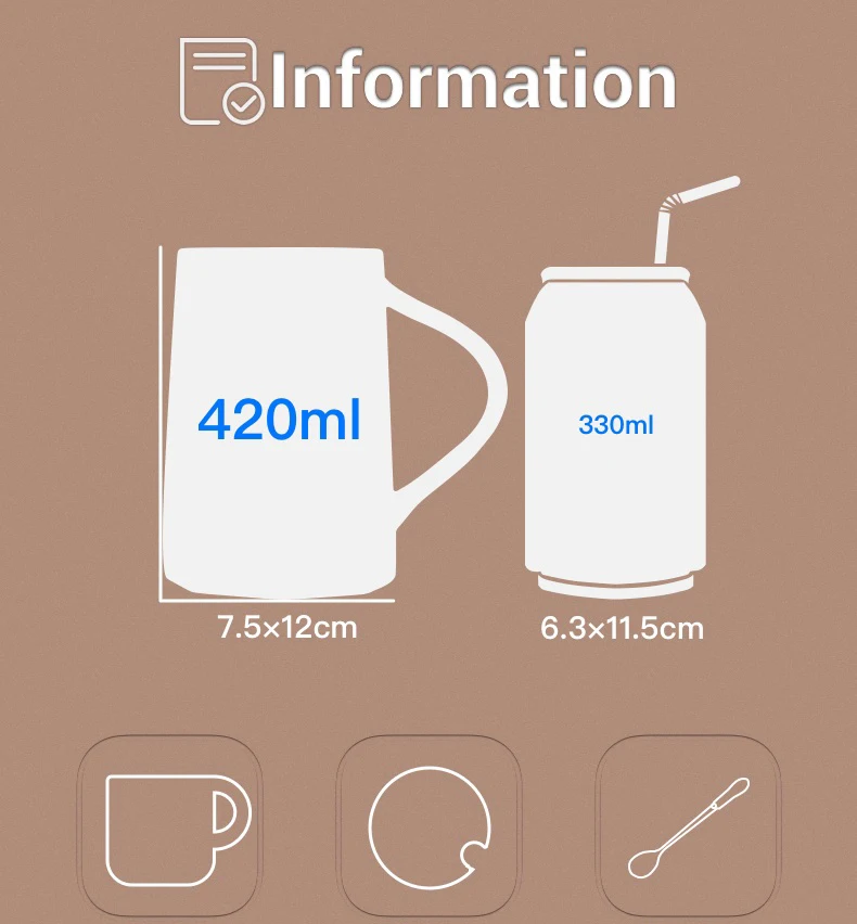 Креативная Женская Студенческая керамическая кружка, Корейская кофейная чашка с крышкой, ложка, трендовая домашняя чашка для питьевой воды, простая пара