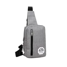 Портативный разъем для наушников, повседневная спортивная сумка через плечо, нагрудная сумка, сумки через плечо для мужчин, Bandolera Hombre# S