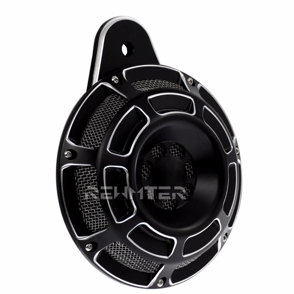 Комплект черных чехлов для мотоцикла Harley Touring FLT Big Twin 1991 17 For Sportster 07 18 алюминиевая