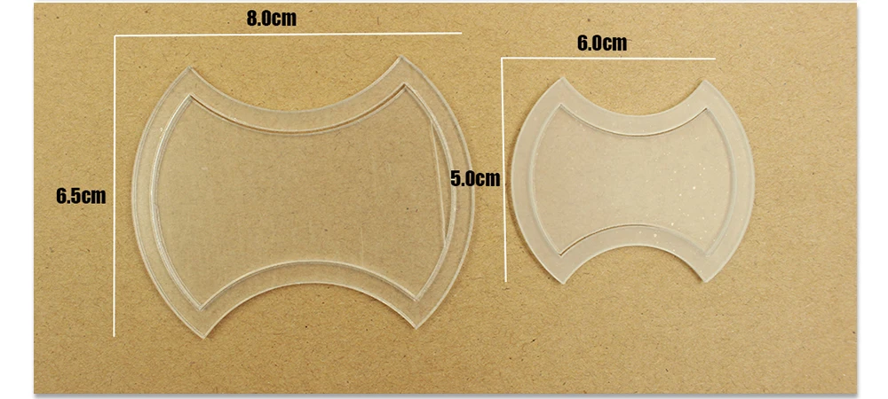 54 шт./пакет лоскутное шаблон DIY ручной работы прошитая вручную инструмент Прозрачный шаблон разных Форма узор квилтер лоскутного шитья поставки