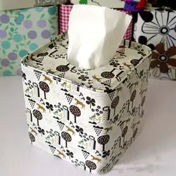Металлическая коробка ткани Творческий металлический ящик для хранения Roll Бумага Стиль брюки-карго разное сумка для хранения Desktop