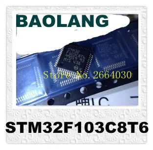 

Free shipping 10PCS STM32F103C8T6 LQFP48 STM32F103C8 QFP ARM new and original IC free shipping