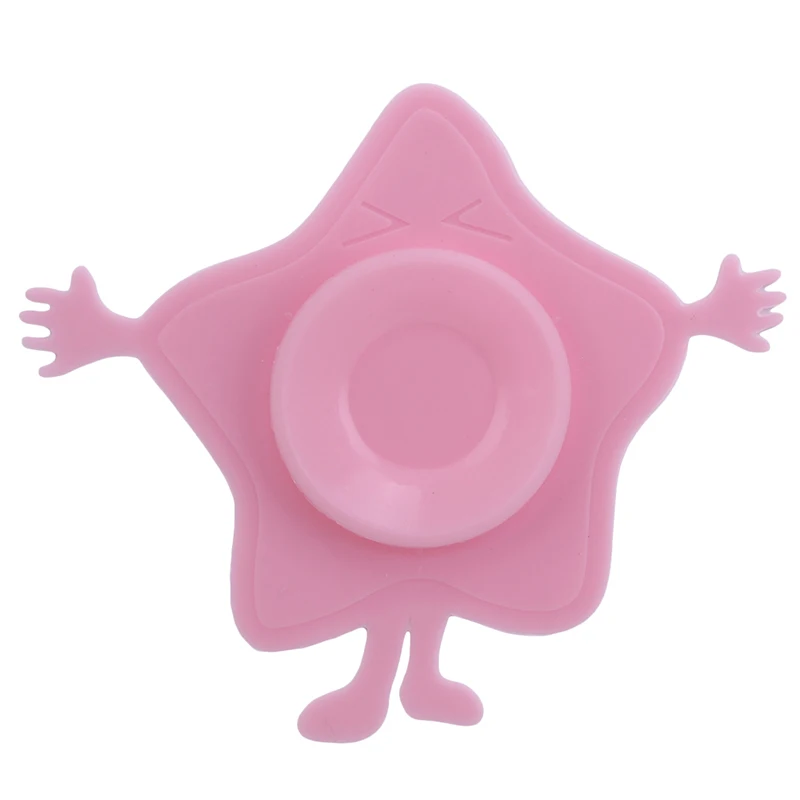 Детские, для малышей детская посуда: чашка для присоски для Стикеры Двусторонняя противоскользящая силиконовая тарелка посуда Стикеры - Цвет: Pink 2