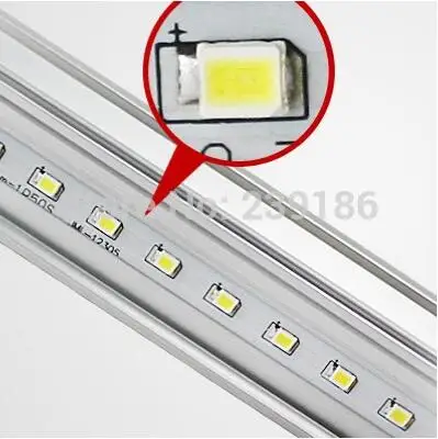 2ft светодиодный светильник T8 600 мм 10 Вт AC85-265V светодиодный светильник s 2835SMD светодиодный светильник Холодный белый Теплый белый с кронштейном настенные лампы